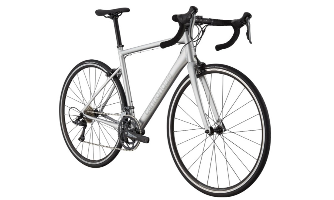 Фотография Велосипед Cannondale CAAD Optimo 4 28" (2021) 2021, рама 51, серебристый